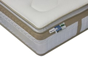 ΣΤΡΩΜΑ UTOPIA PAKOWORLD POCKET SPRING ΜΕ ALOE VERA ΚΑΙ ΑΝΩΣΤΡΩΜΑ 30-32CM 150X200ΕΚ