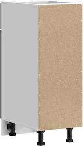 vidaXL ντουλάπι βάσης κουζίνας Kalmar Μαύρο από Επεξεργασμένο Ξύλο