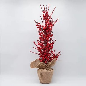Eurolamp Δεντράκι Με Berry 63cm 600-47627