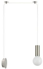 Απλίκα Φωτιστικό Τοίχου Μέταλλο ADEPT TUBE H300 Φ11 Homelighting-77-8795-Νίκελ Ματ 77-8795
