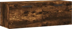 vidaXL Ντουλάπι Τοίχου Καπνιστή δρυς 100x36,5x35εκ. Επεξεργασμένο Ξύλο
