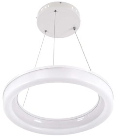 Φωτιστικό Οροφής Ariana 61038 Led 55W Φ48cm White GloboStar Πλαστικό