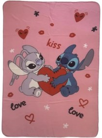 Κουβέρτα Stitch 25 x 7 x 13 cm Μπλε Ροζ Zώα