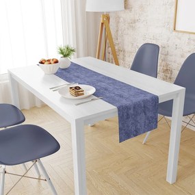 Τραβέρσα Αλέκιαστη Panama Shadow Dark Blue DimCol 40 Χ 180 40x180cm Cotton-Polyester
