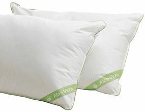 Ζεύγος Μαξιλάρια Ύπνου Μέτρια (50x70) Palamaiki Aloe Vera Polyester