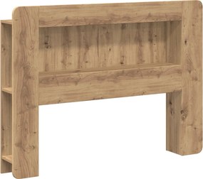 vidaXL Κρεβάτι με Κεφαλάρι Artisan Δρυς 100 cm
