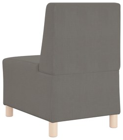 vidaXL Καθίσμα Σαλονιού Ανοιχτό γκρι 55 x 74 x 82 εκ. Βελούδο