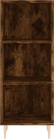 vidaXL Ντουλάπι Καπνιστή δρυς 34,5x34x180 εκ. από Επεξεργασμένο Ξύλο