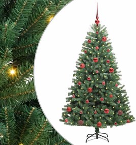 vidaXL Τεχνητό Χριστουγεννιάτικο Δέντρο με Άξονα Πράσινο 150 cm