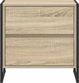 vidaXL Κομοδίνο Σονόμα 50 x 39.5 x 50 εκ. Επεξεργασμένο Ξύλο