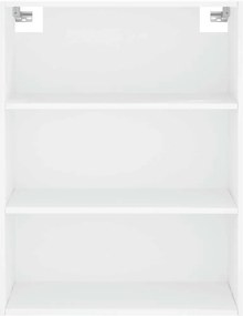 vidaXL Ντουλάπι Λευκό 69,5x34x180 εκ. από Επεξεργασμένο Ξύλο