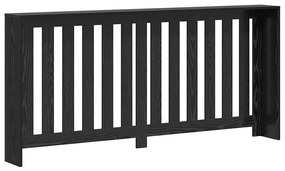 vidaXL Κάλυμμα Θερμαντήρα  Μαύρη Δρυς 175x20x82 cm Ξυλεία