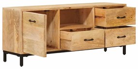 vidaXL Βάσεις Τηλεόρασης Καφέ 110 x 30 x 46 εκ. Στερεό ξύλο μάνγκο