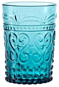 Ποτήρι Νερού Provenzale PV00215 270ml Turquoise Zafferano Glass