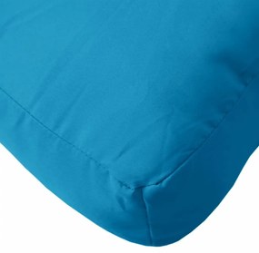 Μαξιλάρια Παλέτας 3 τεμ. Γαλάζιο από Ύφασμα Oxford - Μπλε