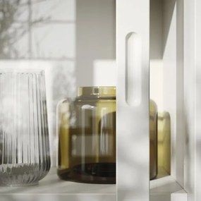 TONSTAD σύνθεση αποθήκευσης με συρόμενες πόρτες, 282x37x116 cm 995.717.60