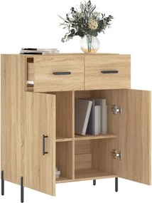 vidaXL Ντουλάπι Sonoma Δρυς 69,5 x 34 x 90 εκ. από Επεξεργασμένο Ξύλο