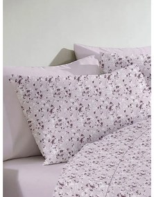 Μαξιλαροθήκη Menta Εμπριμέ 320 Lila 50x70
