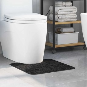 vidaXL Πατάκι Μπάνιου U-Σχήματος Ανθρακί 50x50 εκ. Πολυπροπυλενίου Αντιολισθητικό