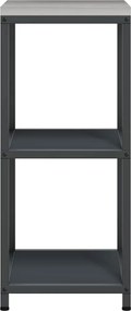 vidaXL Ράφι Κουζίνας HATTEM Ανθρακί 40 x 50 x 92 εκ Ατσάλι