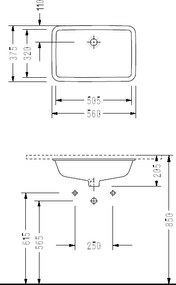 Serel 0561 - Υποκαθημενος Νιπτήρας μπάνιου