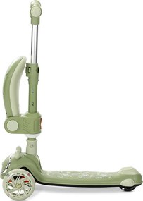 FOLDABLE SCOOTER SWIFTIE UP 50 KG LED/MUSIC GREEN