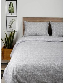 Σετ Σεντόνια Cotton Feelings 920 Grey Διπλό με λάστιχο (150x205+30)
