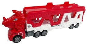 Παιδικό Όχημα - Αυτοκινητόδρομος με Αξεσουάρ Δεινόσαυρος Κόκκινο