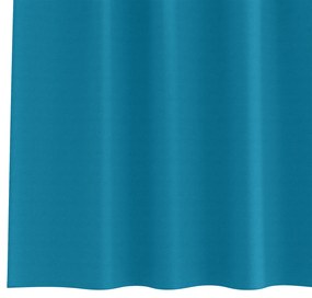 vidaXL Κουρτίνες με κουρτίνες 2 pcs Τιρκουάζ 245 x 140 εκ. Πολυεστέρας