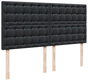 ΚΡΕΒΑΤΙ BOXSPRING ΜΕ ΣΤΡΩΜΑ ΜΑΥΡΟ 200X200 ΕΚ. ΣΥΝΘΕΤΙΚΟ ΔΕΡΜΑ 3290736