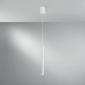 Φωτιστικό Οροφής Κρεμαστό Led-Pype-S1-BCO 470lm 3000/4000/6500K 200x2,5x41cm White Luce Ambiente Design