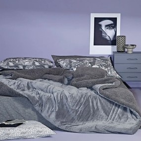 Κουβερτοπάπλωμα Notturno 22 Grey Kentia King Size 260x240cm Silicon Fiber