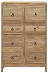 vidaXL Συρταριέρα 55 x 30 x 90 εκ. από Μασίφ Ξύλο Teak