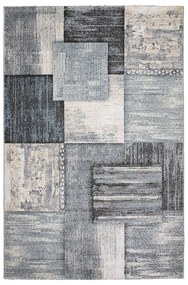 Χαλί Διαδρόμου (80x150) Βιοκαρπέτ Alva 3568A/78 Blue L.Grey