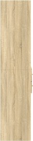 vidaXL Ντουλάπι Sonoma Δρυς 70x42,5x185 εκ. από Επεξεργασμένο Ξύλο