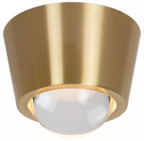 Φωτιστικό Οροφής Lucide 04116-06-02 RIGON Χρυσό Χρώμα (Gold Coloured)|Διάφανο (Transparent) 3000 K