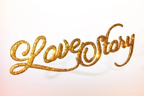 Intra απο ξύλο plywood 3mm-4mm πάχος - Glitter Decor Love Story Δίασταση 30x30 cm Intraeaxys-eoxl5exo