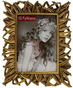 Κορνίζα 279-222-198 10x15cm Gold Polyresin