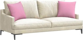 vidaXL Μαξιλάρι Καναπέ 2 pcs Ροζ 45 x 45 cm ύφασμα