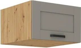 Κρεμαστό ντουλάπι Nelor 60 NAGU 36 1F-Γκρι σπέσιαλ - Φυσικό