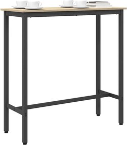 vidaXL τραπέζι Δρύς Sonoma 100 x 40 x 100,5 εκ