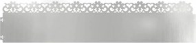 vidaXL Περιγράμματα γκαζόν 10 pcs 103 x 0,05 x 22 εκ Ασημί
