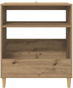 vidaXL Βάση πικάπ Artisan Δρυς 71 x 39,5 x 83 εκ. Επεξεργασμένο Ξύλο