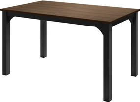 Επεκτεινόμενο τραπέζι Focus -Tobacco-Μήκος: 140 εκ.