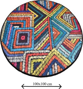 Bathmat Maglie DJT (100 cm) Multicolor