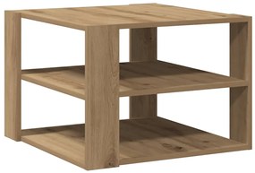 vidaXL Τραπεζάκι σαλονιού Artisan Oak 58x58x40 cm Κατασκευασμένο ξύλο