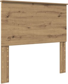 vidaXL Κεφαλάρι με κεφαλάρι Artisan Oak 100 cm Επεξεργασμένο ξύλο