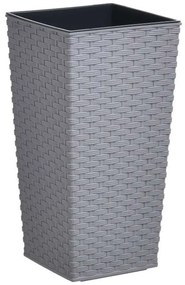 Κασπώ Pl Eco 6-70-870-0008 19x19x36cm Grey Click Plastic