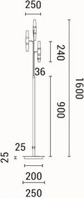 Φωτιστικό Δαπέδου LED Eurolamp Velas 144-17054