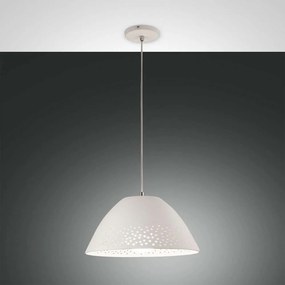 Φωτιστικό Οροφής Casale 3532-40-102 White Fabas Luce Μέταλλο,Κεραμικό